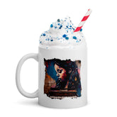 Fingers Dance On Keys White Glossy Mug - Beyond T-shirts